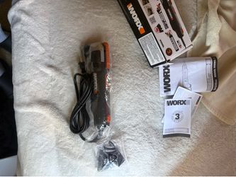 Worx WX686L 2.5 Amp Oscillating Multi-Tool with Clip-in Wrench