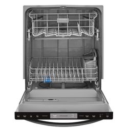 Top Control 24in Built-in Dishwasher (Black Stainless Steel) ENERGY STAR, 54 dBA