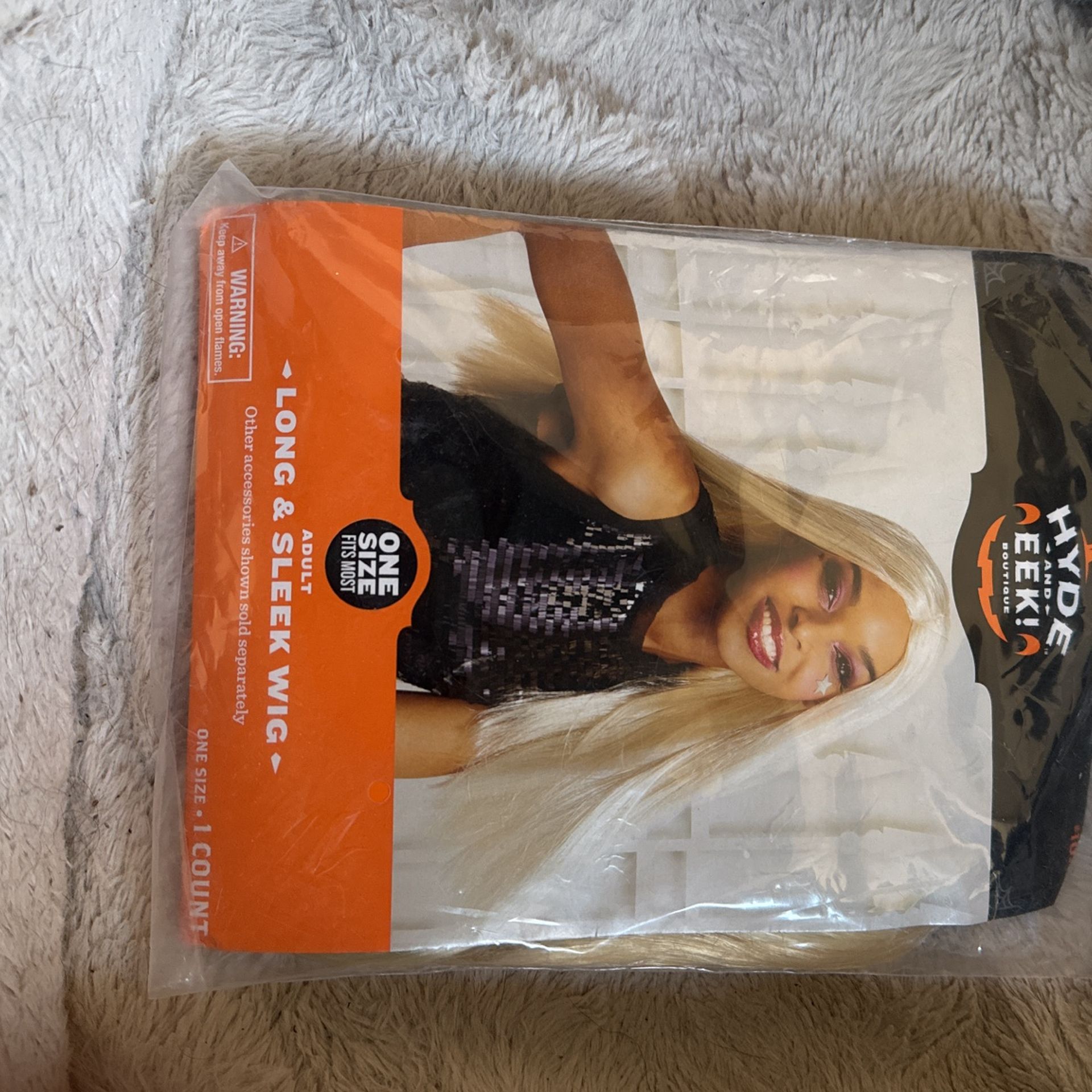 Blonde Halloween Wig