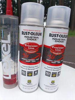 Clear coat marking paint and sealant