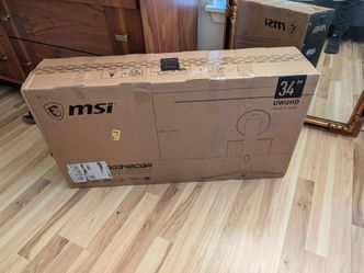 Ultrawide monitor 34"