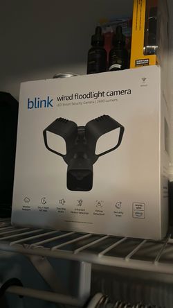 Blink wired floodlight camera