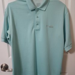 Columbia PFG Polo Shirt Adult S Green Omni Shade Performance Fishing Vented Mens