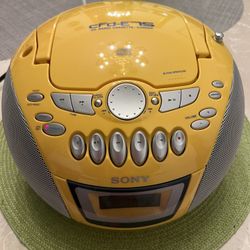 Sony Boombox CD Radio Cassette-Corder