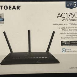 Brand New In Box - NETGEAR Nighthawk AC1750 Smart Wi-Fi gaming Router Wireless Speed R6700