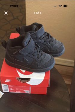 Nike Court Borough Mid 2 Toddler Shoes Size 6C