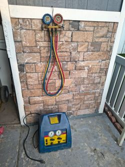 Refrigerant Recovery System and Gauges