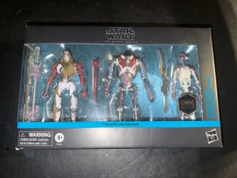 Star Wars black series action figures