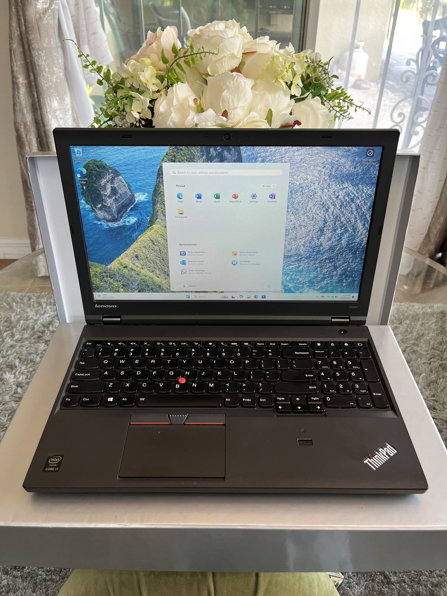 Lenovo ThinkPad W541 Intel i7 32GB RAM 256GB SSD 3K HD Screen Nvidia K1100M - $200  