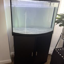 55 Gallons Acuario With Stand Color Black 