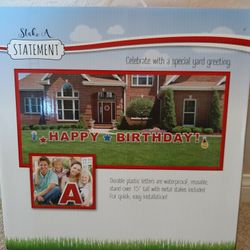 YARD SIGN - Happy Birthday