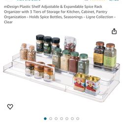 Spice Rack Organizing Shelf - Adjustable 