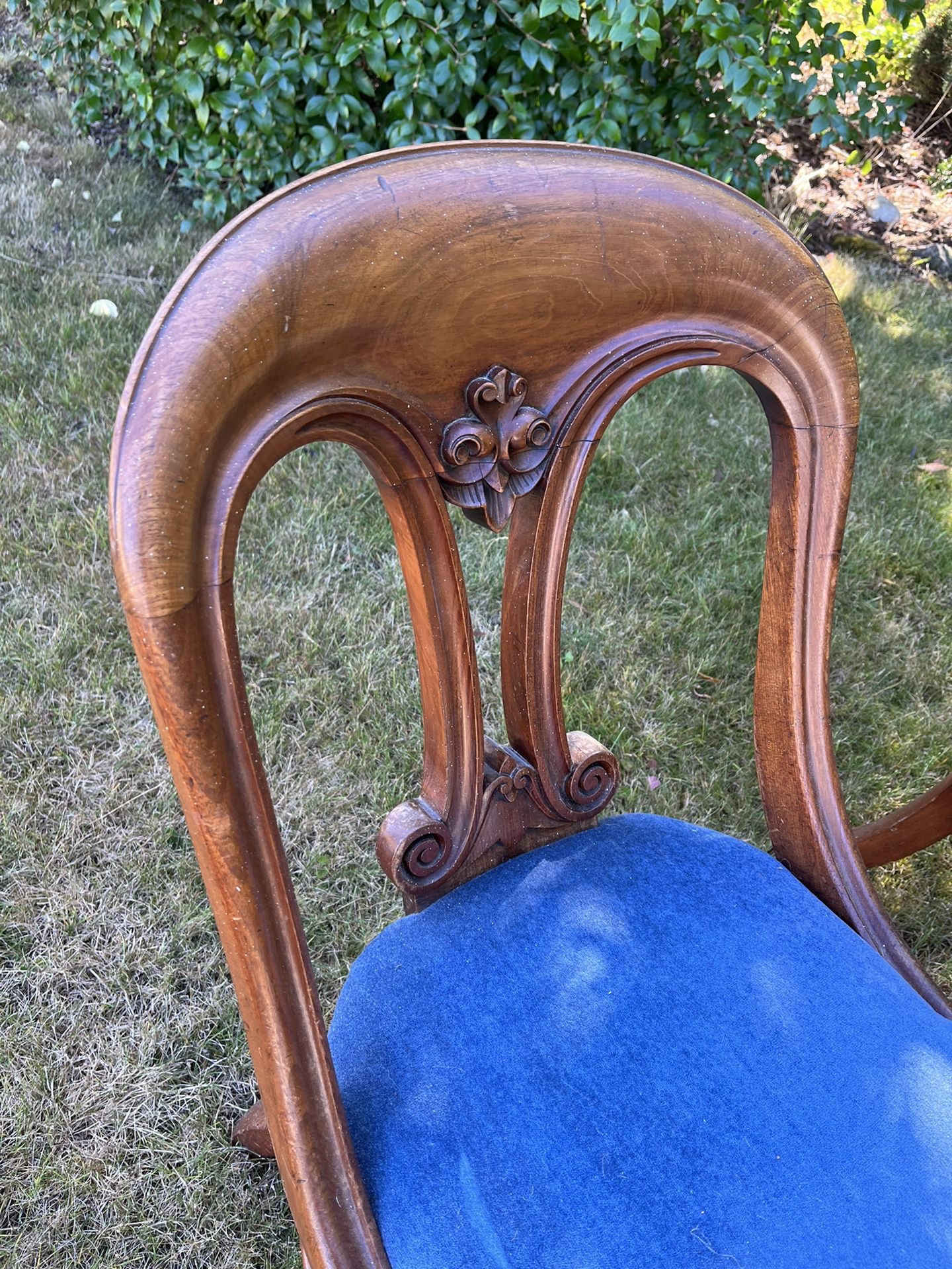 2 Antique Parlor Chairs