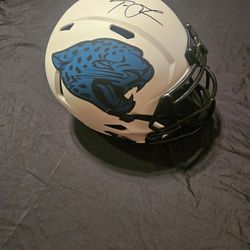 Trevor Lawrence Authentic Autographed Replica Full Size Helmet 