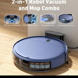 2 In 1 Robot Vacuum 