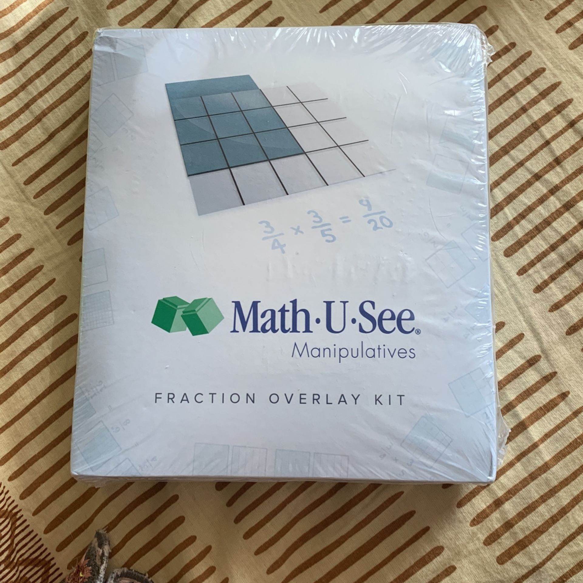 Brand New Math U See Manipulative Fractions Overlay Kit