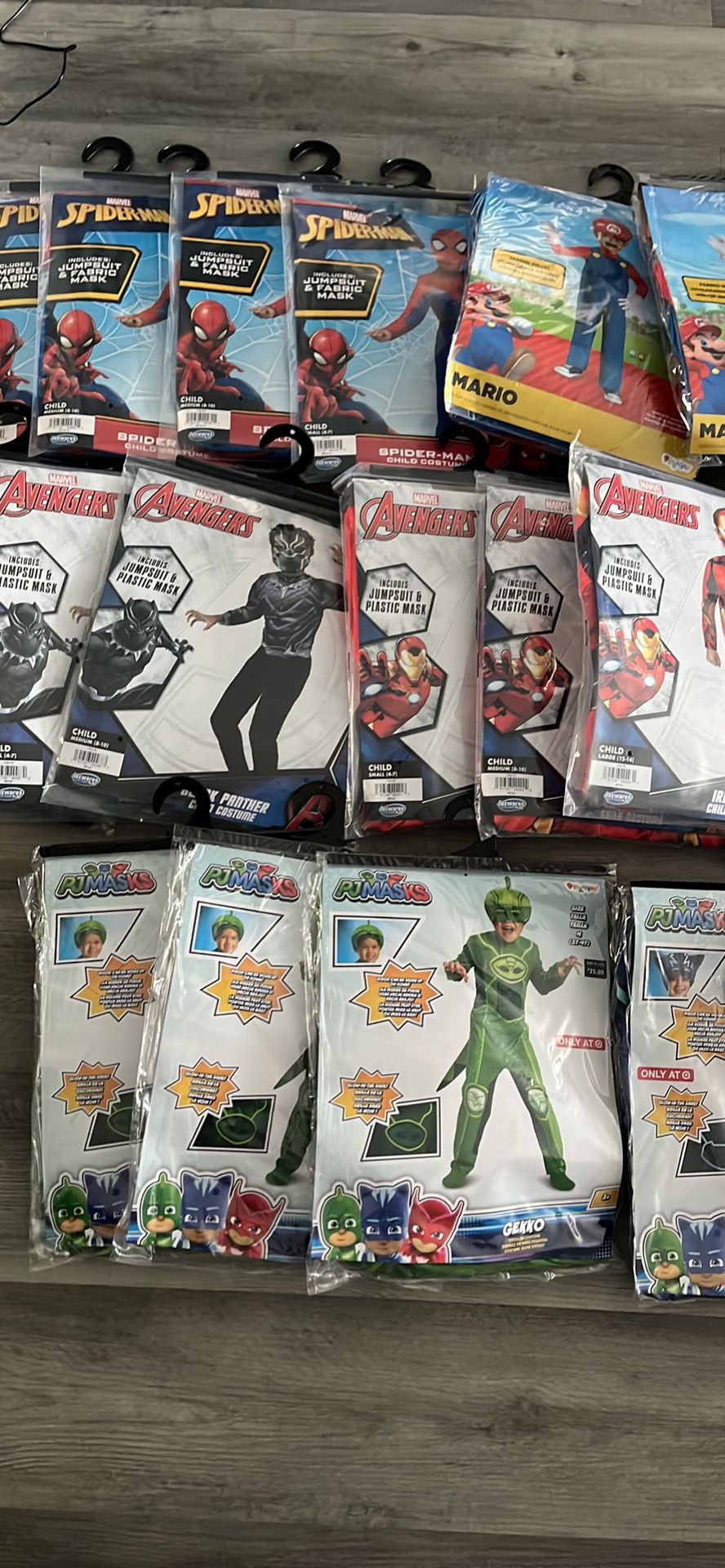 Halloween Costumes $20-$50