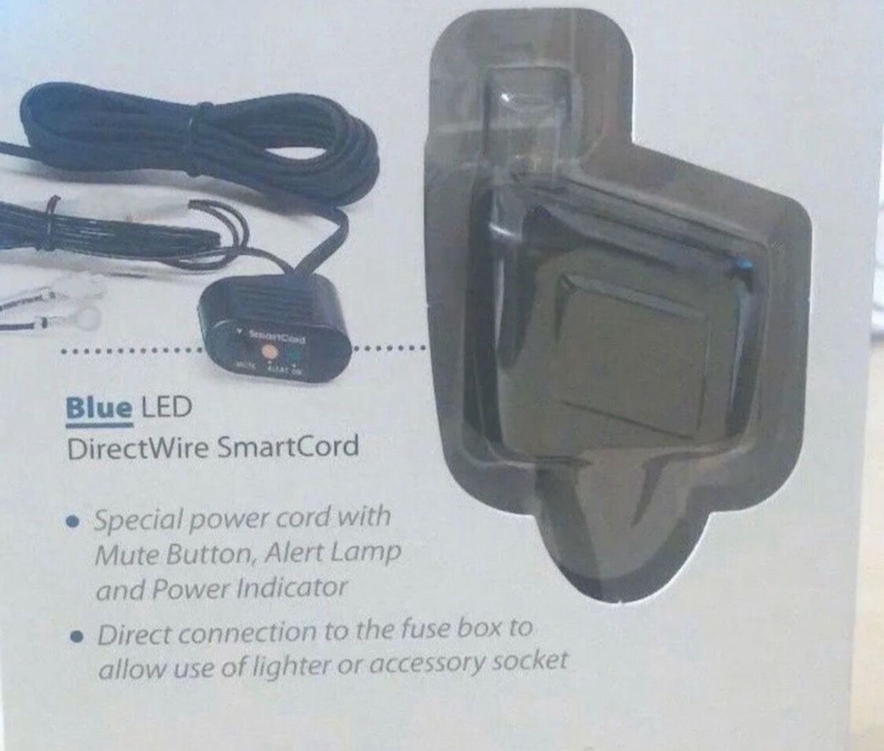 SMARTCORD MUTE DISPLAY DIRECT WIRE SMART CORD WITH BLUE DISPLAY FOR RADAR ESCORT /BELTRONIC