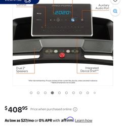 ProForm Cadence Compact 500 Folding Treadmill, Compatible with iFIT Personal Training