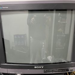 The Sony Trinitron KV-2092 is a classic 20-inch (actually around 19.8") CRT television
