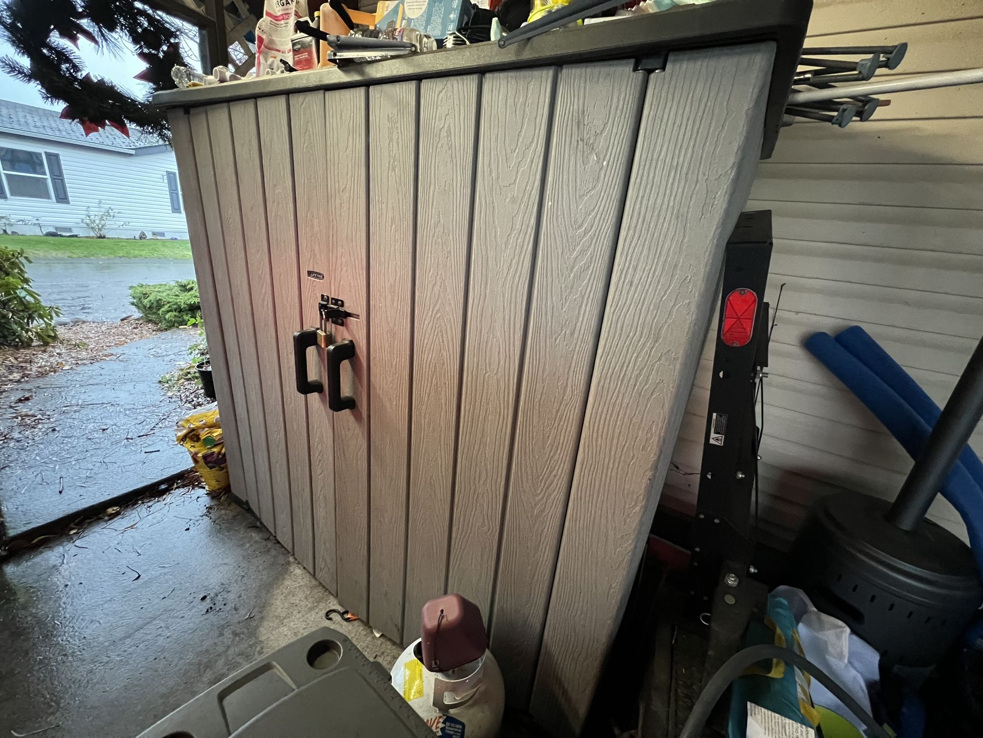 Outdoor Storage Cabinet Shed