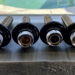 Beer Faucet Shanks, Brass, Four Total - DIY Kegerator