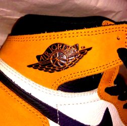 Nike Michael Jordan Air1 Retro High OG 7 Golden Harvest Black Sports Basketball Men’s Shoes