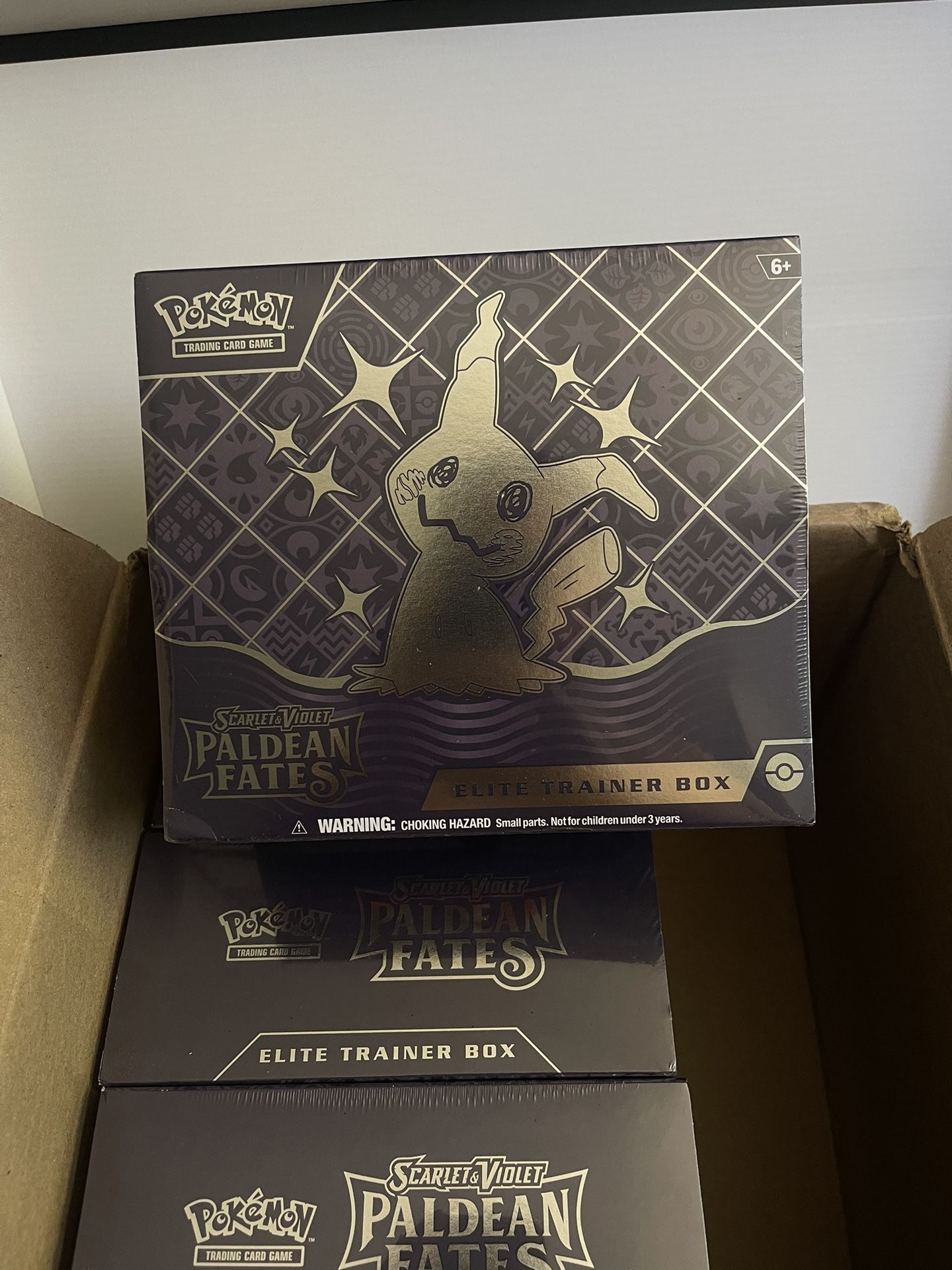 Paldean Fates Pokemon Center Exclusive Elite Trainer Box (ETB) - Sealed/New