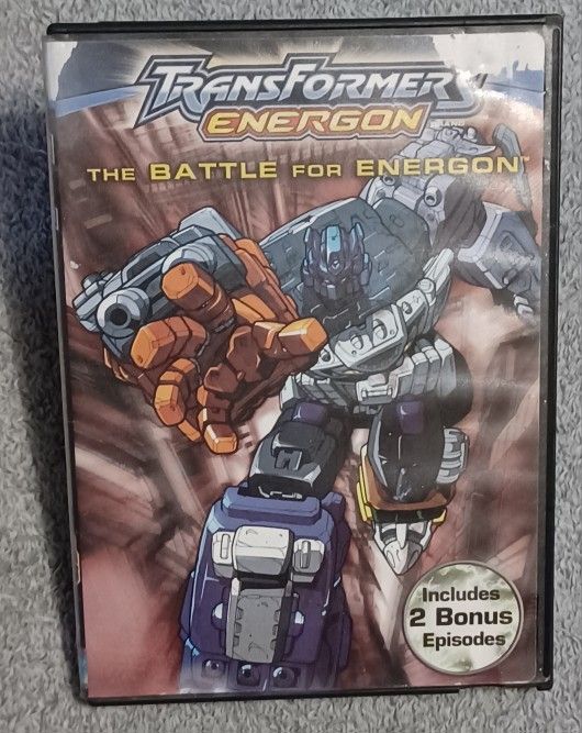 Transformers Energon BATTLE FOR ENERGON movie Show Cartoon