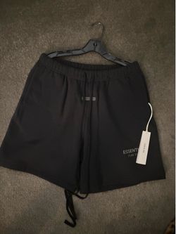 Essentials black shorts size M brand new