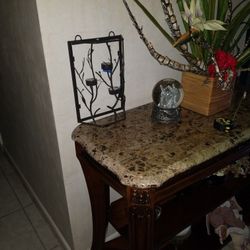 Metal Hanging tea candle holder $3.00