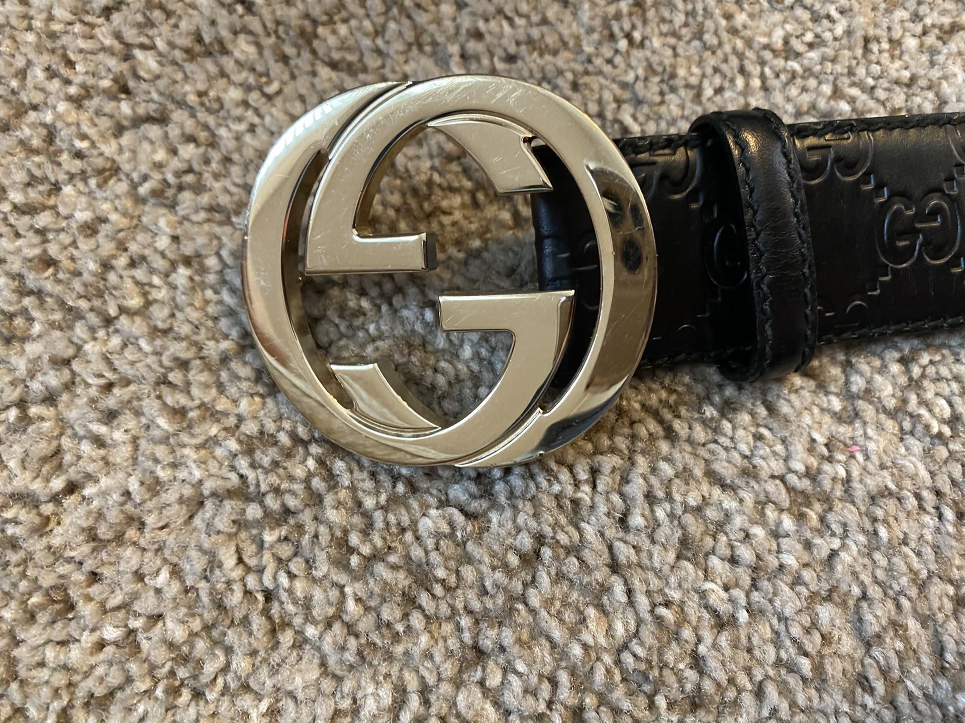 💯 Authentic Gucci belt size 30 Unisex