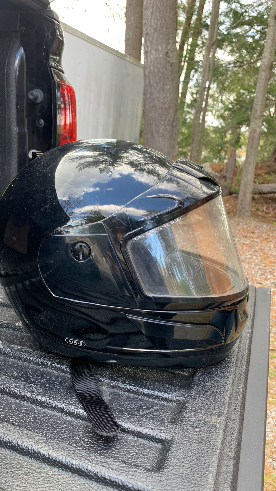 Snowmobile helmet