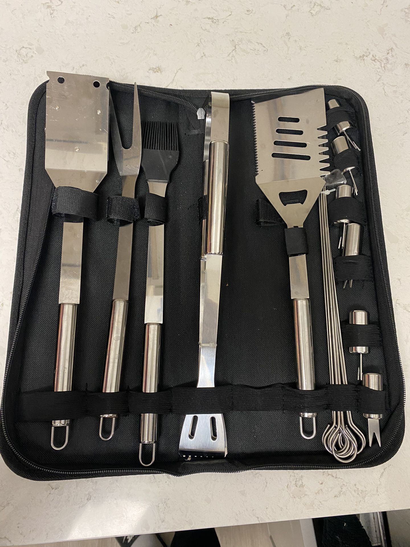 BBQ Grill Tools Set with Case