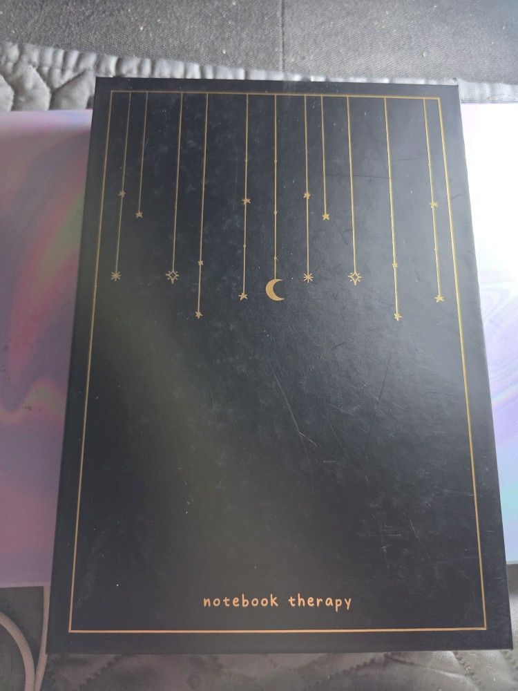 Black Notebook Therapy
