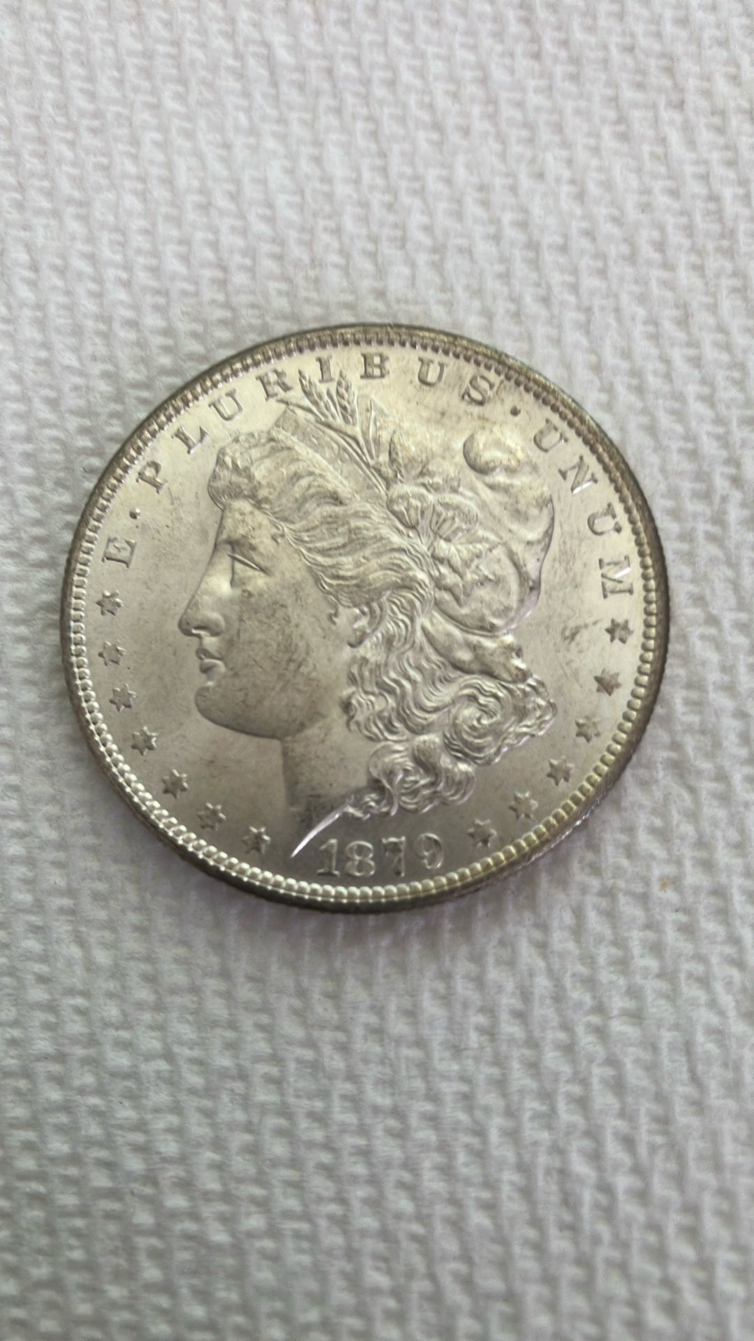 1879 S Morgan Silver Dollar Brilliant Uncirculated