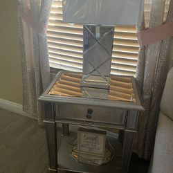 Mirror End Tables 
