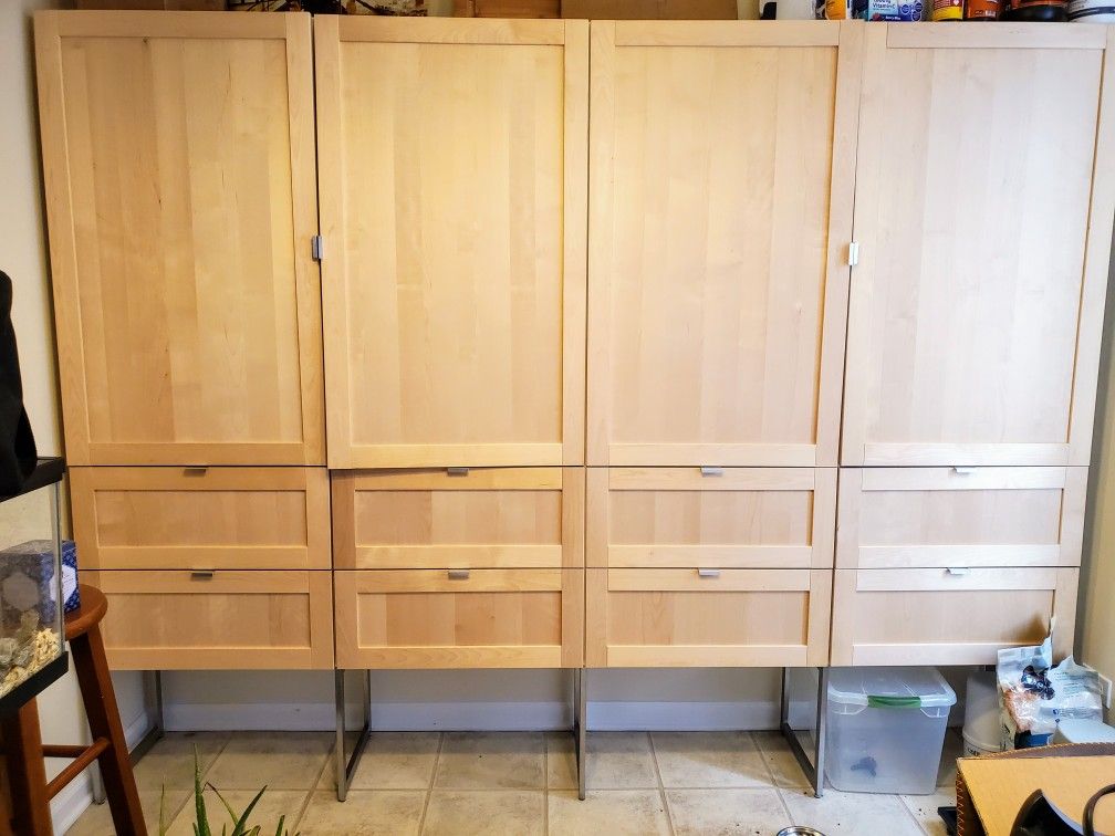 Storage cabinets 6ft x 8ft