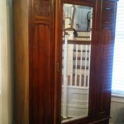 Antique wardrobe