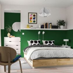IKEA Mandal Queen (or Full) Bed Frame