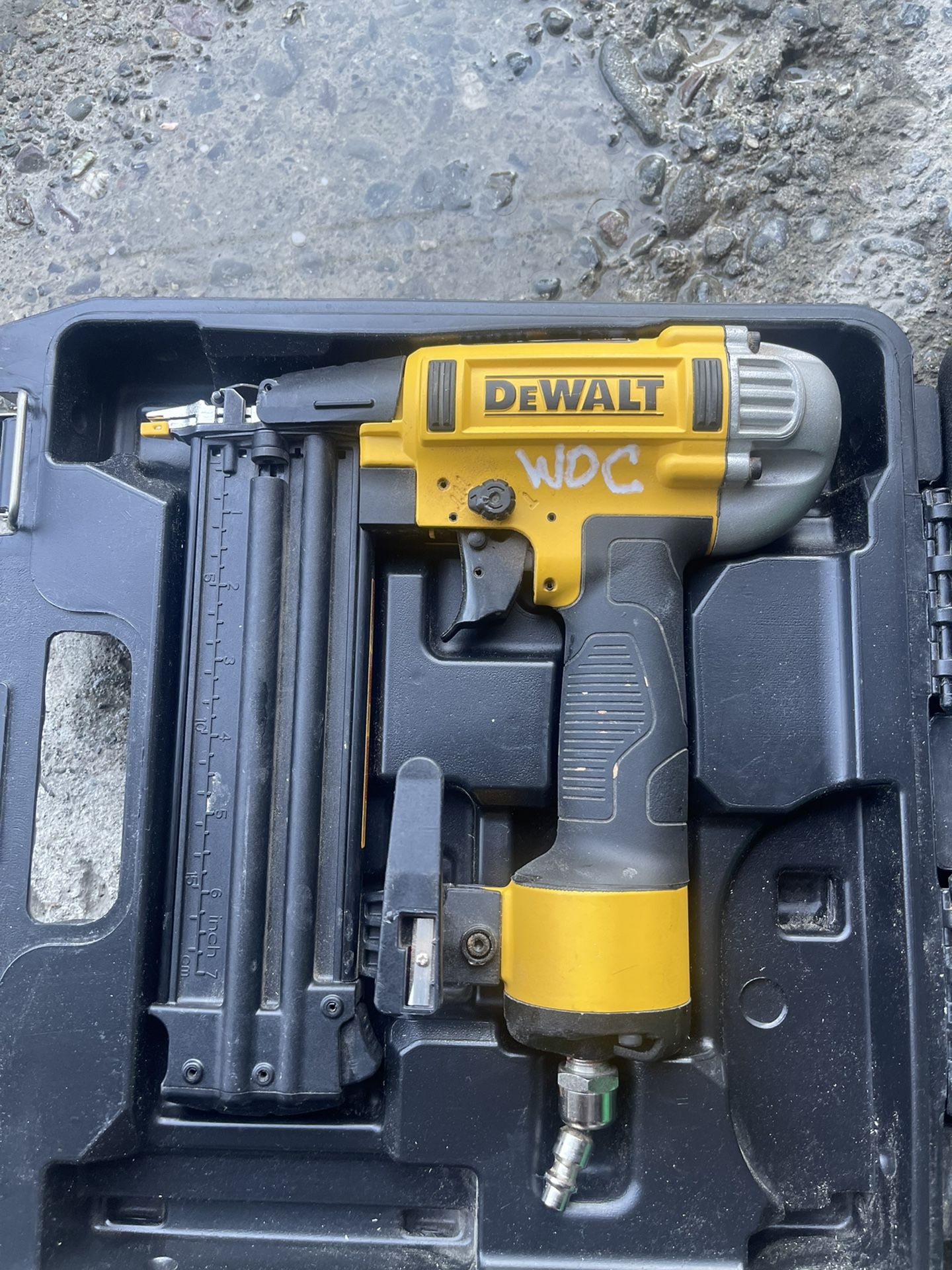 Dewalt 18 gauge brad nailer precision point. DWFP12233 for Sale in San