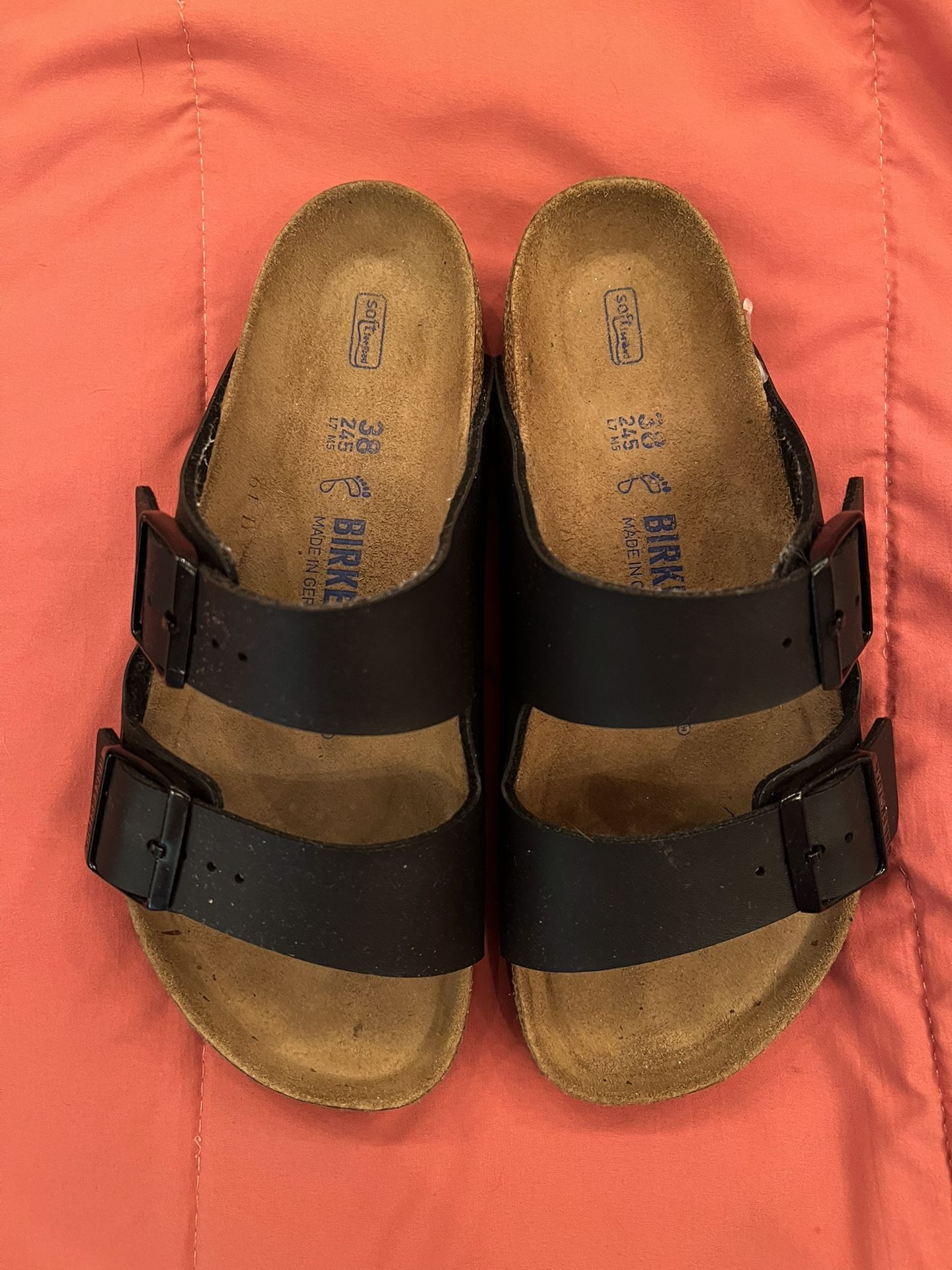 Black Birkenstocks