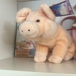 TY Original Beanie Baby Buddy Wilbur + Charlotte’s Web
