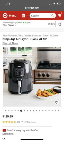 Ninja 4QT Air Fryer, Black, AF100WM for Sale in Medley, FL - OfferUp