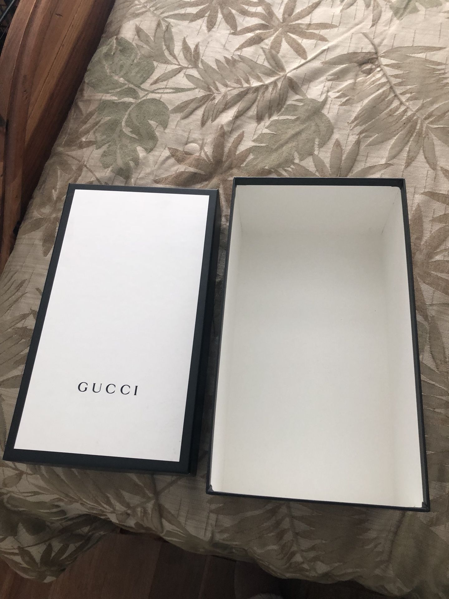 Authentic Gucci shoe box