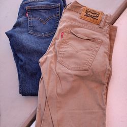 Boys Levi Jeans Size 10 Reg 