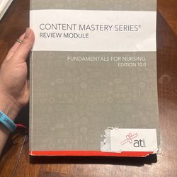 FREE content mastery series fundamentals for nursing edition 10