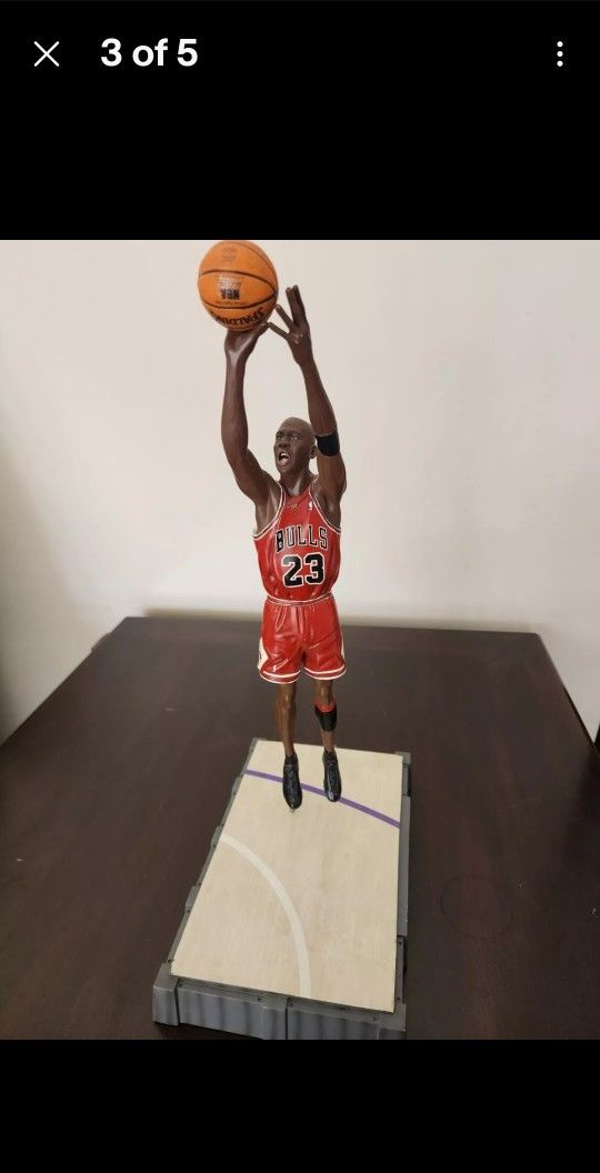 Michael Jordan 1998 Final Last Shot Statue Figure Upper Deck Pro Shots Ultimate