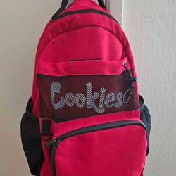 Cookies Stasher Backpack Red Travel Pack