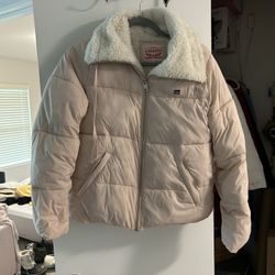 Pink Levi’s Puffer Jacket